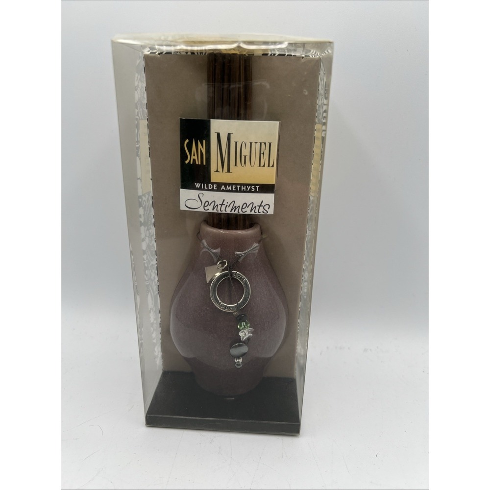 San Miguel‎ Sentiments Wilde Amethyst Falls Diffuser Set NIB NOS